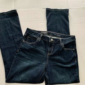 Simply Vera Vera Wang dark blue jeans